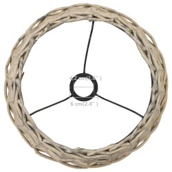 Abat-jour Osier 38 x 23 cm Naturel 517179517179