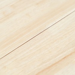 Table à manger Blanc et marron 106 cm Bois d'hévéa massif 517183517183