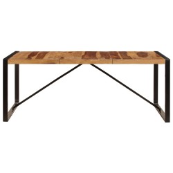 Table à dîner 200x100x75 cm Bois de Sesham solide 517184517184