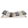 Sommier à lattes sans matelas avec 42 lattes 7 zones 70x200 cm 517186517186