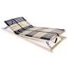 Sommier à lattes sans matelas avec 42 lattes 7 zones 80x200 cm 517187517187