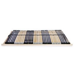 Sommier à lattes sans matelas avec 42 lattes 7 zones 100x200 cm 517189517189