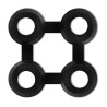 Connecteurs de tapis 10 pcs caoutchouc noir 517190517190
