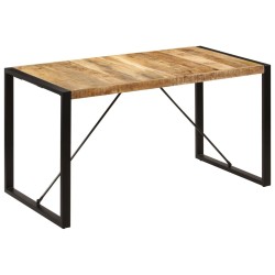 Table à manger 140x70x75 cm Bois de manguier massif 517192517192