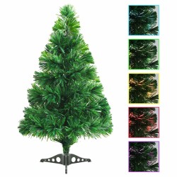 Arbre de Noël artificiel Fibre optique 64 cm Vert 517200517200