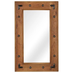 Miroir Bois d'acacia massif 50 x 80 cm 517203517203