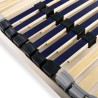 Sommier à lattes sans matelas avec 42 lattes 7 zones 100x200 cm 517206517206