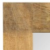 Miroir Bois de manguier massif 50 x 50 cm 517209517209