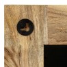 Miroir Bois de manguier massif 50 x 50 cm 517209517209