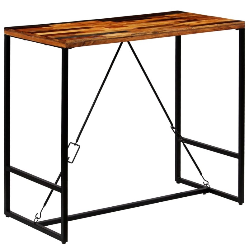 Table de bar Bois de récupération massif 120x60x106 cm 517211517211