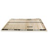 Sommier à lattes sans matelas avec 28 lattes 7 zones 140x200 cm 517213517213