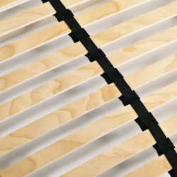 Sommier à lattes sans matelas avec 28 lattes 7 zones 120x200 cm 517214517214
