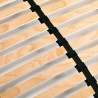 Sommier à lattes sans matelas avec 28 lattes 7 zones 100x200 cm 517215517215