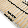 Sommier à lattes sans matelas avec 28 lattes 7 zones 80x200 cm 517217517217
