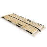 Sommier à lattes sans matelas avec 28 lattes 7 zones 70x200 cm 517218517218