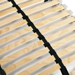 Sommier à lattes sans matelas avec 28 lattes 7 zones 70x200 cm 517218517218