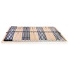 Sommier à lattes sans matelas avec 42 lattes 7 zones 120x200 cm 517222517222