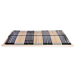 Sommier à lattes sans matelas avec 42 lattes 7 zones 120x200 cm 517223517223