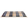 Sommier à lattes sans matelas avec 42 lattes 7 zones 120x200 cm 517223517223