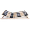 Sommier à lattes sans matelas avec 42 lattes 7 zones 120x200 cm 517223517223