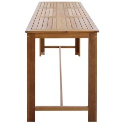 Table de bar Bois d'acacia massif 150x70x105 cm 517254517254