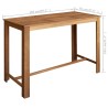 Table de bar Bois d'acacia massif 150x70x105 cm 517254517254