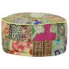 Pouf rond en coton fait à la main 40 x 20 cm Vert 517259517259