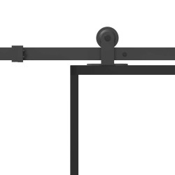 Porte coulissante avec kit de quincaillerie 76x205 cm Verre ESG 517270517270