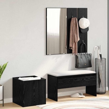 Ensemble de meubles d'entrée 5 pcs Bois d'ingénierie 517272517272