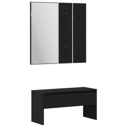 Ensemble de meubles d'entrée 5 pcs Bois d'ingénierie 517272517272