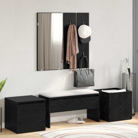 Ensemble de meubles d'entrée 6 pcs Bois d'ingénierie 517274517274