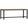 Banc à dîner 120 cm Bois de manguier massif brut 517279517279