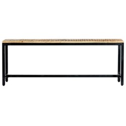 Banc à dîner 120 cm Bois de manguier massif brut 517279517279