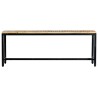 Banc à dîner 120 cm Bois de manguier massif brut 517279517279