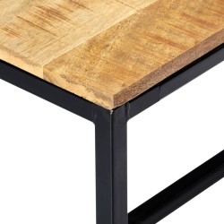 Banc à dîner 120 cm Bois de manguier massif brut 517279517279