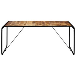 Table de salle à manger 180x90x76 cm Bois de manguier brut 517281517281