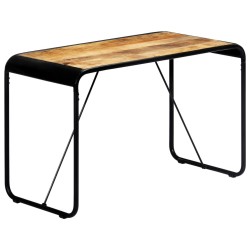 Table à manger 118x60x76 cm Bois de manguier massif brut 517283517283