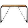 Table à manger 118x60x76 cm Bois de manguier massif brut 517283517283