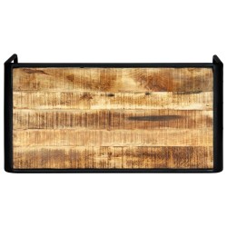 Table à manger 118x60x76 cm Bois de manguier massif brut 517283517283