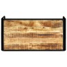 Table à manger 118x60x76 cm Bois de manguier massif brut 517283517283