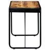 Table à manger 118x60x76 cm Bois de manguier massif brut 517283517283