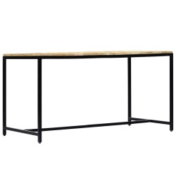Table à manger 140x70x75 cm Bois de manguier massif brut 517285517285