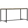 Table à manger 140x70x75 cm Bois de manguier massif brut 517285517285