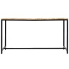 Table à manger 140x70x75 cm Bois de manguier massif brut 517285517285