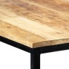Table à manger 140x70x75 cm Bois de manguier massif brut 517285517285