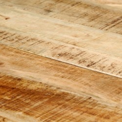 Table à manger 140x70x75 cm Bois de manguier massif brut 517285517285