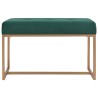 Banc 80 cm Vert Velours 517287517287