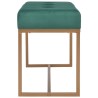 Banc 80 cm Vert Velours 517287517287
