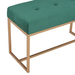 Banc 80 cm Vert Velours 517287517287