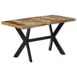 Table à manger 140x70x75 cm Bois de récupération massif 517289517289